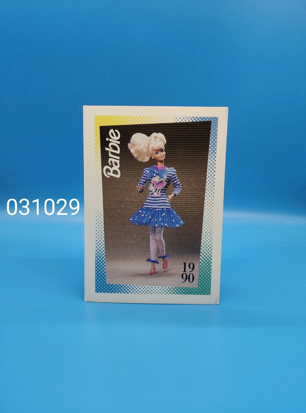 Аксессуар винтажная карточка Барби 90х 031029