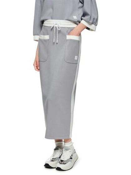 Marc Cain Юбка трикотажная с накладными карманами