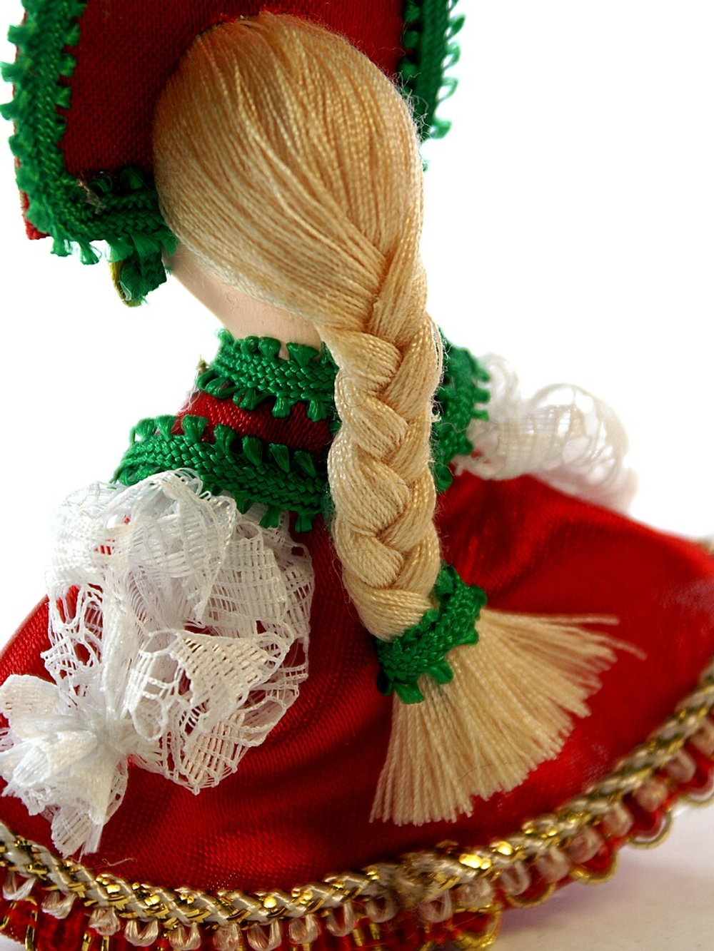 Кукла-подвеска Девочка в сарафанчике