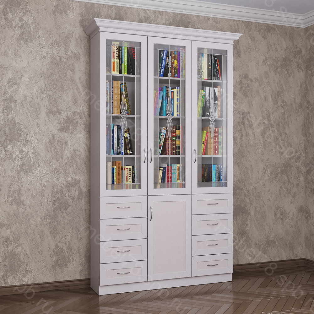 Шкаф книжный 3/9