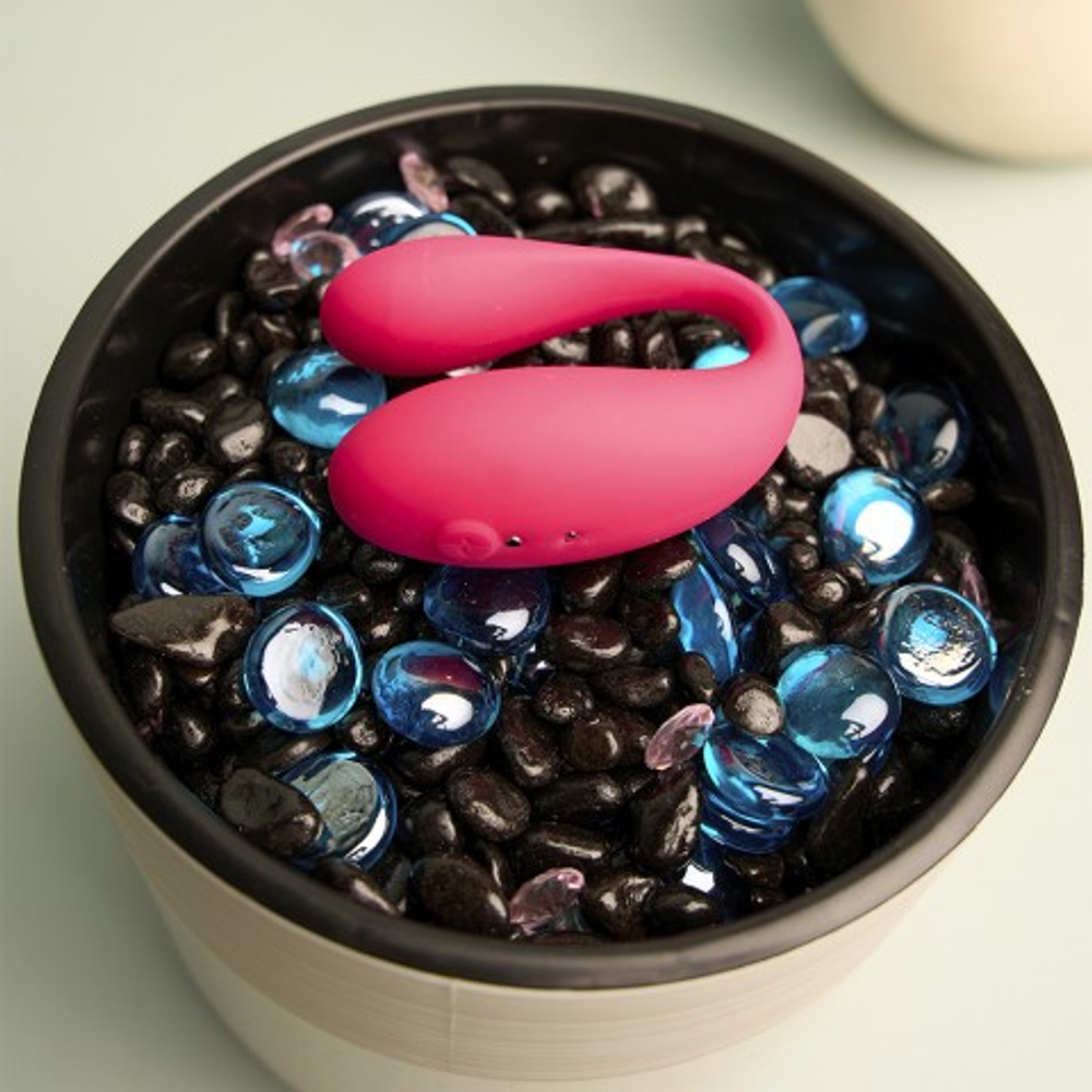 Вибратор для пар TWIN Pink с управлением через приложение от Amovibe