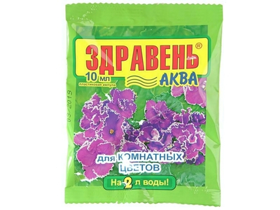 Здравень АКВА КОМНАТНЫЕ ЦВЕТЫ 10мл пласт.амп.
