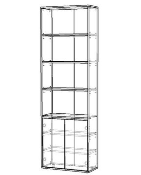 Шкаф ДЖЕРСИ-9