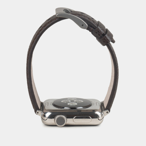 Ремешок для Apple Watch 40/41/42 mm из кожи сафьяно, коричневого цвета