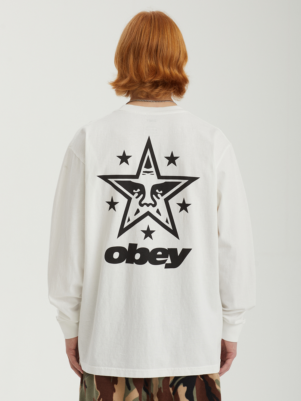 Мужской Лонгслив Obey Star