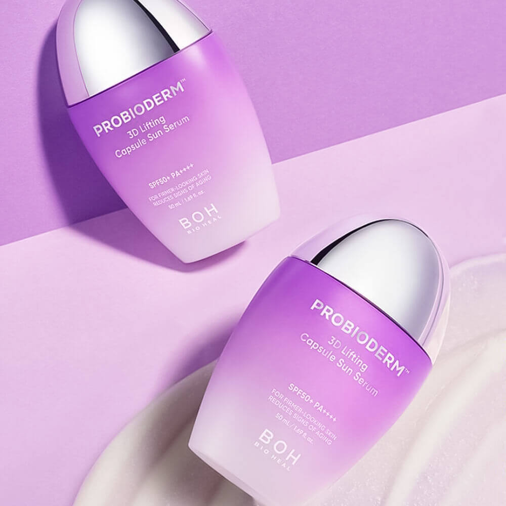Bioheal BOH Probioderm 3D Lifting Capsule Sun Serum SPF50+ PA++++ солнцезащитная лифтинг-сыворотка