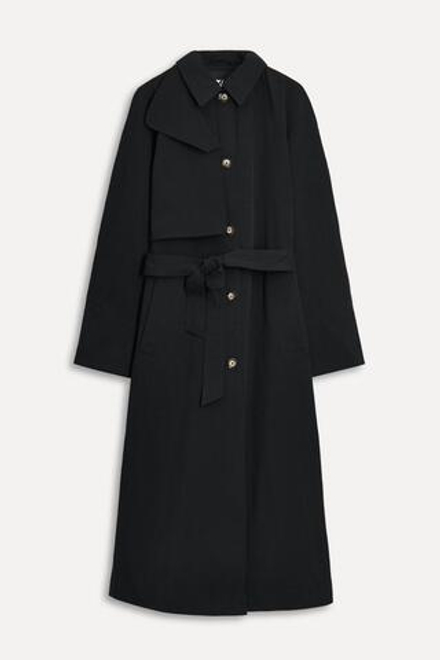 ZARA ХЛОПКОВЫЙ ТРЕНЧ — 50TH ANNIVERSARY, ЧЕРНЫЙ
