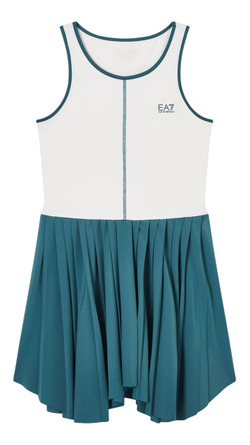 Теннисное платье EA7 Tennis Jersey - hydro/tofu