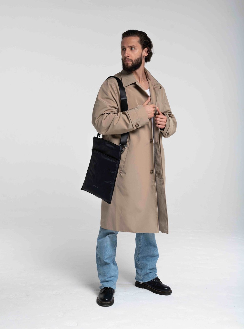 Купить Сумка Mushmula Мессенджер F1 Гибридный черная Сумка Mushmula Мессенджер F1 Гибридный черная