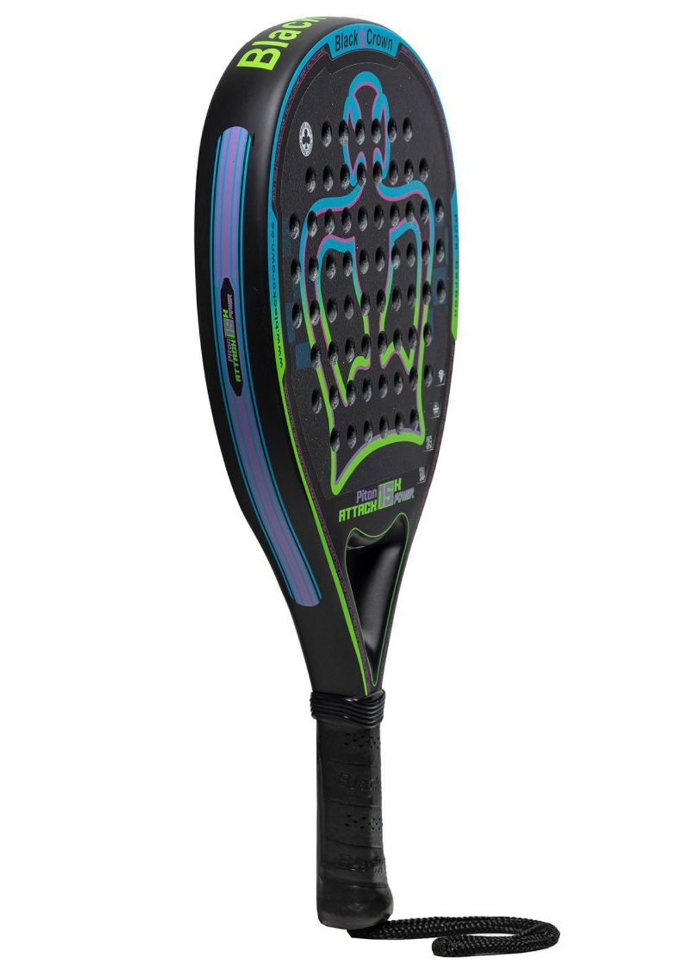 Ракетка для Padel Black Crown Piton Attack 15K