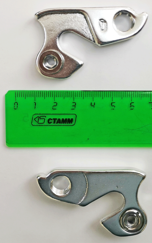 Держатель для заднего переключателя(петух ) силуминовый литой AD005