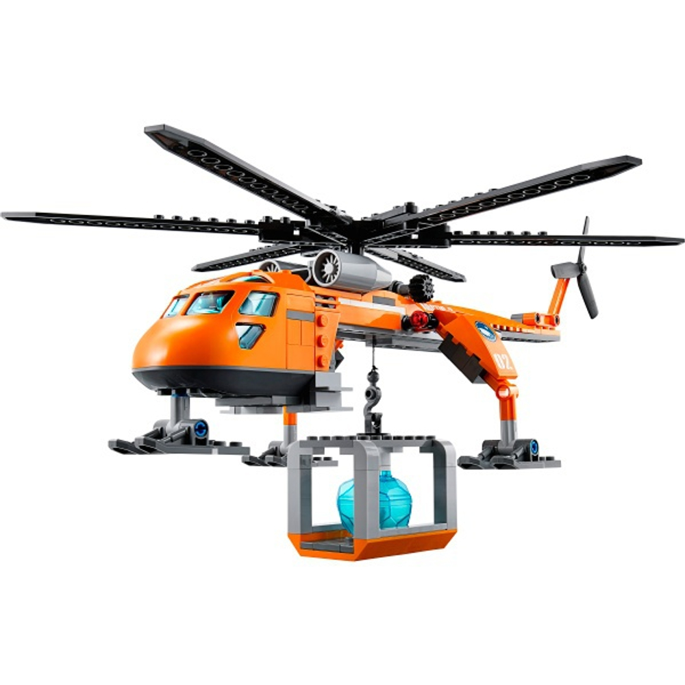 LEGO City: Арктический вертолёт 60034 — Arctic Helicrane — Лего Сити Город