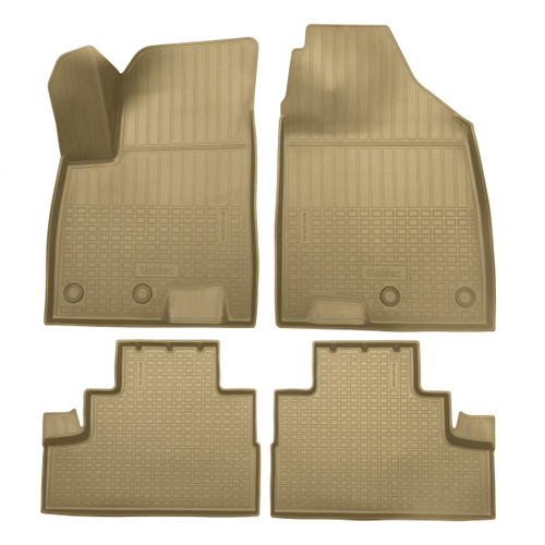 Ковры в салон Norplast/Unidec для JETOUR DASHING (2022-) Бежевый, арт.NPA11-C375-130-B