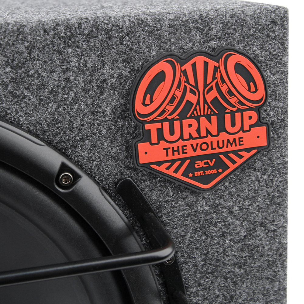 Автосабвуфер ACV CRAFT F10A активный, корпусной 25см.