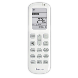 Настенная сплит-система Hisense AS-09UW4RYRKB05G/AS-09UW4RYRKB05W серия ZOOM DC Inverter 2025 WI-FI