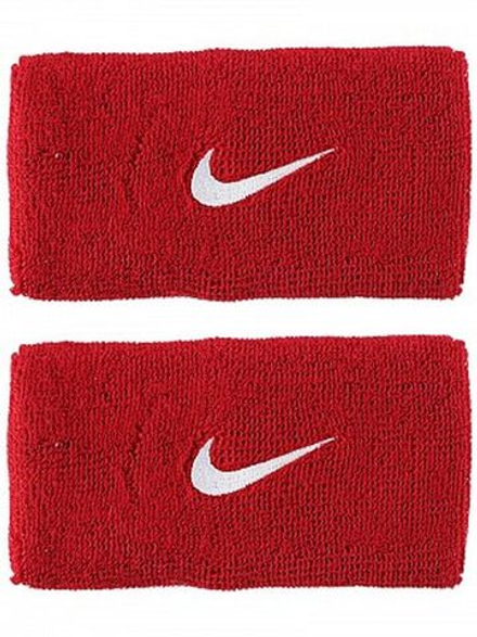 Теннисные напульсники Nike Swoosh Double-Wide Wristbands