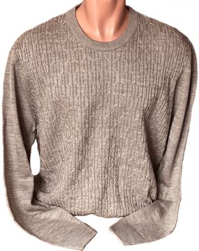 KING WOOL (Турция) из шерсти джемпер. Размеры (52-62)