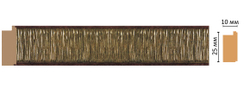 Молдинг Decomaster 102-52 25*10*2400мм