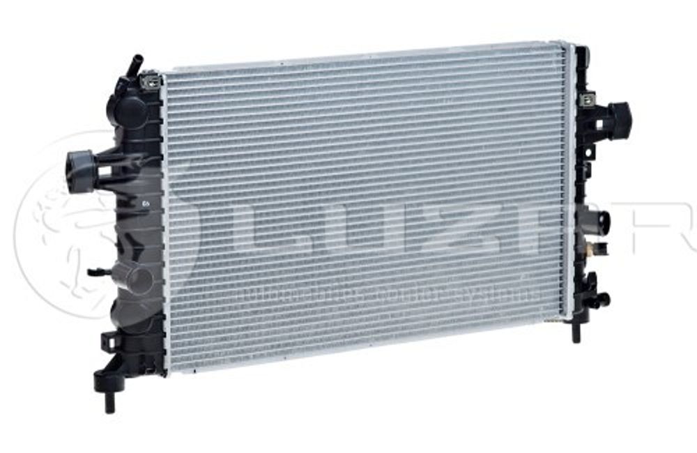Радиатор основ. алюм. Opel Astra H (04-)/Zafira B (05-) 1.6i/1.8i MT (LUZAR)