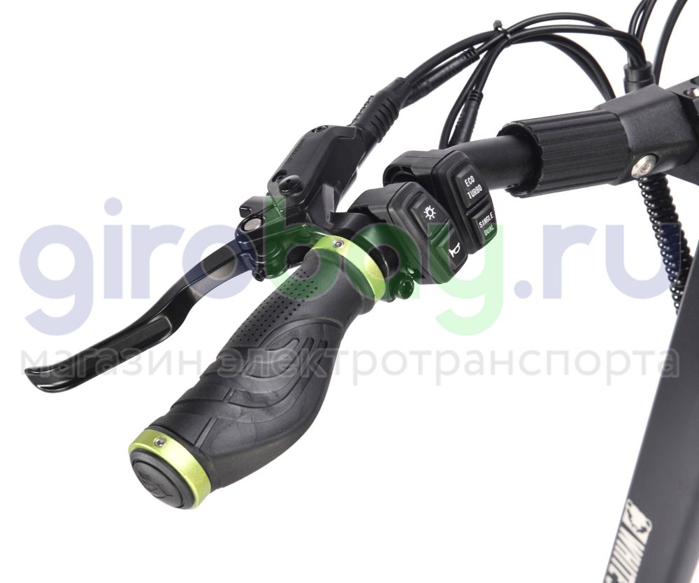 Электросамокат WHITE SIBERIA NERPA PRO 3600W Elka Green (зеленый) фото 25 фото №30