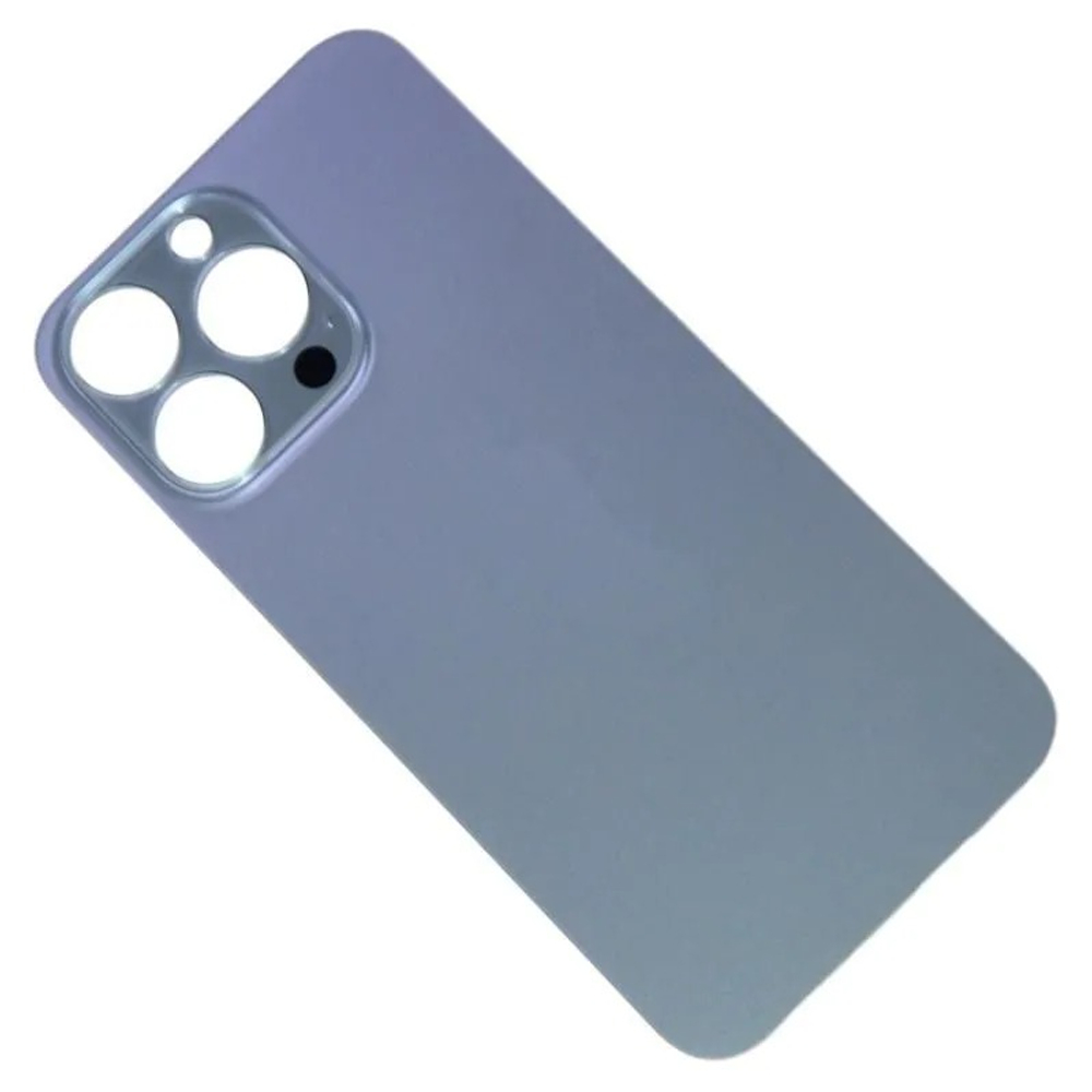 Задняя крышка для Apple iPhone 13 Pro Голубой (широкий вырез под камеру) - Премиум