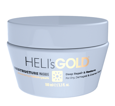 Маска HELI's GOLD Restructure для питания и увлажнения волос - 100 мл.