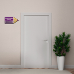 Навигационная фигурная табличка - указатель Карандаш с карманом