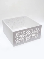 Ящик с резными вставками 40х40х20 см