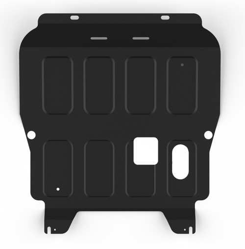 Защита картера и КПП AutoMax для Chevrolet Aveo T250 рестайлинг (V - 1.2; 1.4) 2006-2012/Chevrolet Nexia (V - 1.5) 2020-н.в./Ravon Nexia R3 (V - 1.5) 2016-н.в., сталь 1.4 мм, с крепежом, штампованная, AM.1001.3