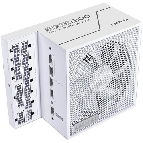 Блок питания Lian Li 1300W EG1300 White, модульный, 16 Pin PCIe 5.1, 80 PLUS Platinum (G9P.EG1300.WE00.RU)