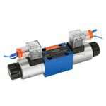 4WE6Q61/CG24N9K4 - Гидрораспределитель золотниковый Ду 6 с электроуправлением, схема Q (84), электроуправление G24, возврат - пружинный