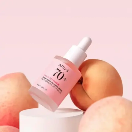 Anua Peach 70% Niacin Serum Сыворотка с персиком для гладкой и сияющей кожи