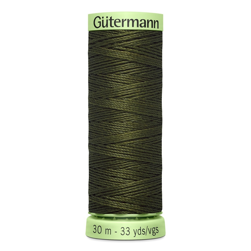 Нить Top Stitch 30/30 м для декоративной отстрочки, Gutermann, 531 т.хаки