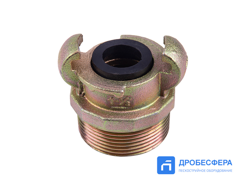 Сцепление стальное кулачковое 1 1/2" наружная резьба GN-KAG-60