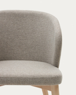 Стул Darice из коричневой синели и 100% массива бука