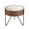 Журнальный столик Angel Cerda 2139 из ореха и керамики