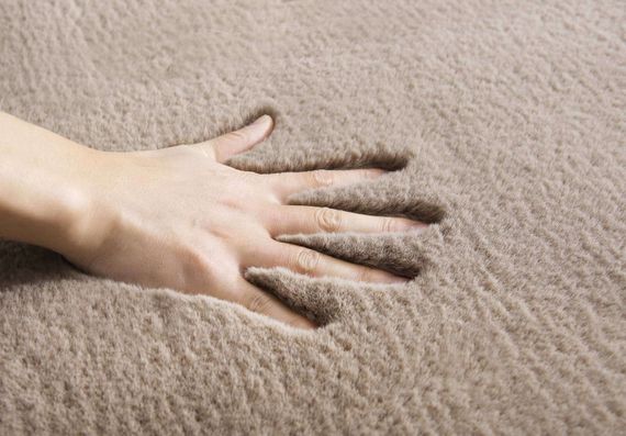 Camilla (беж) Коврик Круглый 150см