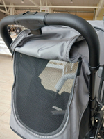 Коляска прогулочная Peppy Latina (grey stone) серая