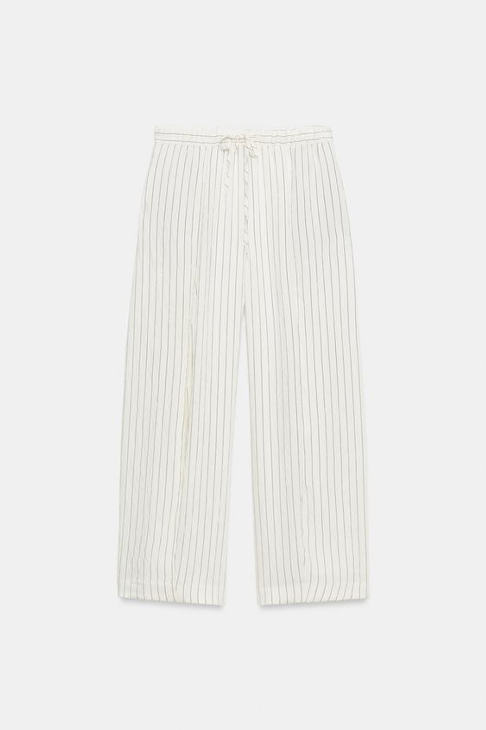 ZARA БРЮКИ BARREL — ZW COLLECTION, ПОЛОСКИ