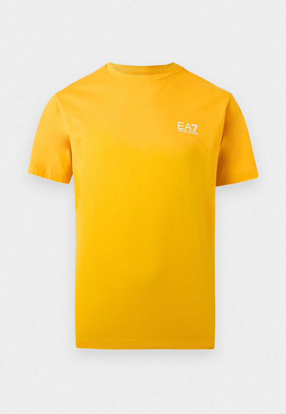 EA7 Emporio Armani UNISEX - Базовая футболка - Жёлтый