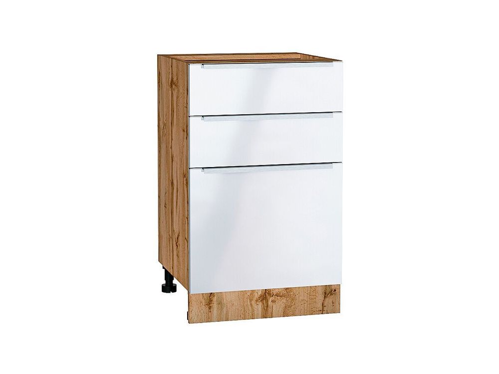 Шкаф нижний с 3-мя ящиками Фьюжн