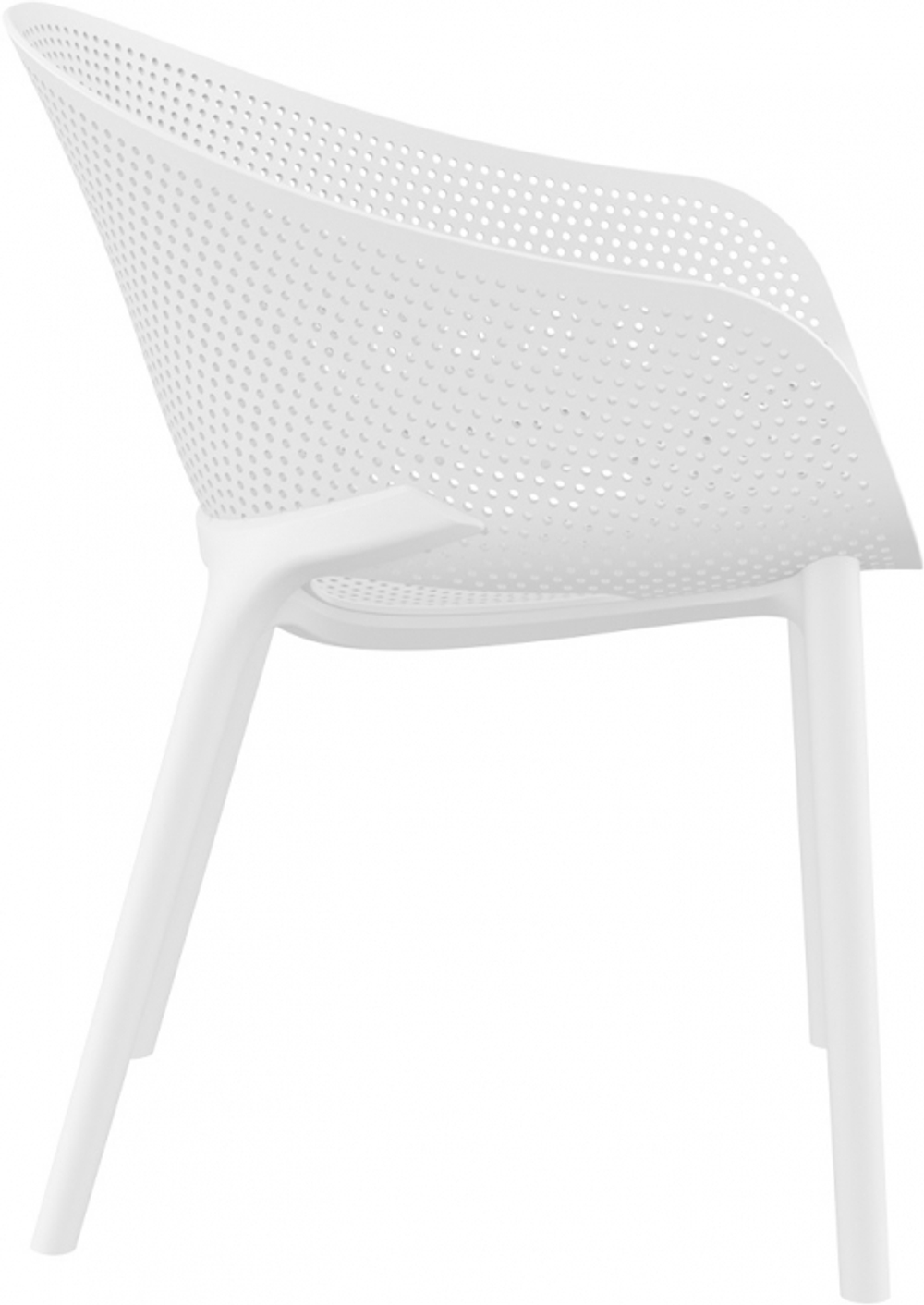 Кресло пластиковое Siesta Contract Sky Pro, белый