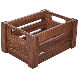 Ящик для кондиментов дуб; H=11,L=22.8,B=16.5см