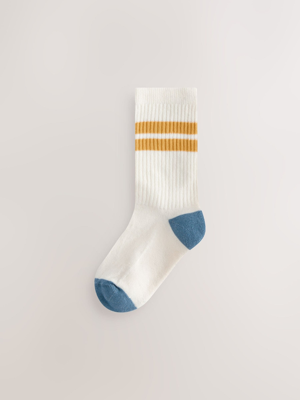 Носки хлопковые для мальчика Next AL5-800, 5 шт., Белый, Голубой, Мятный