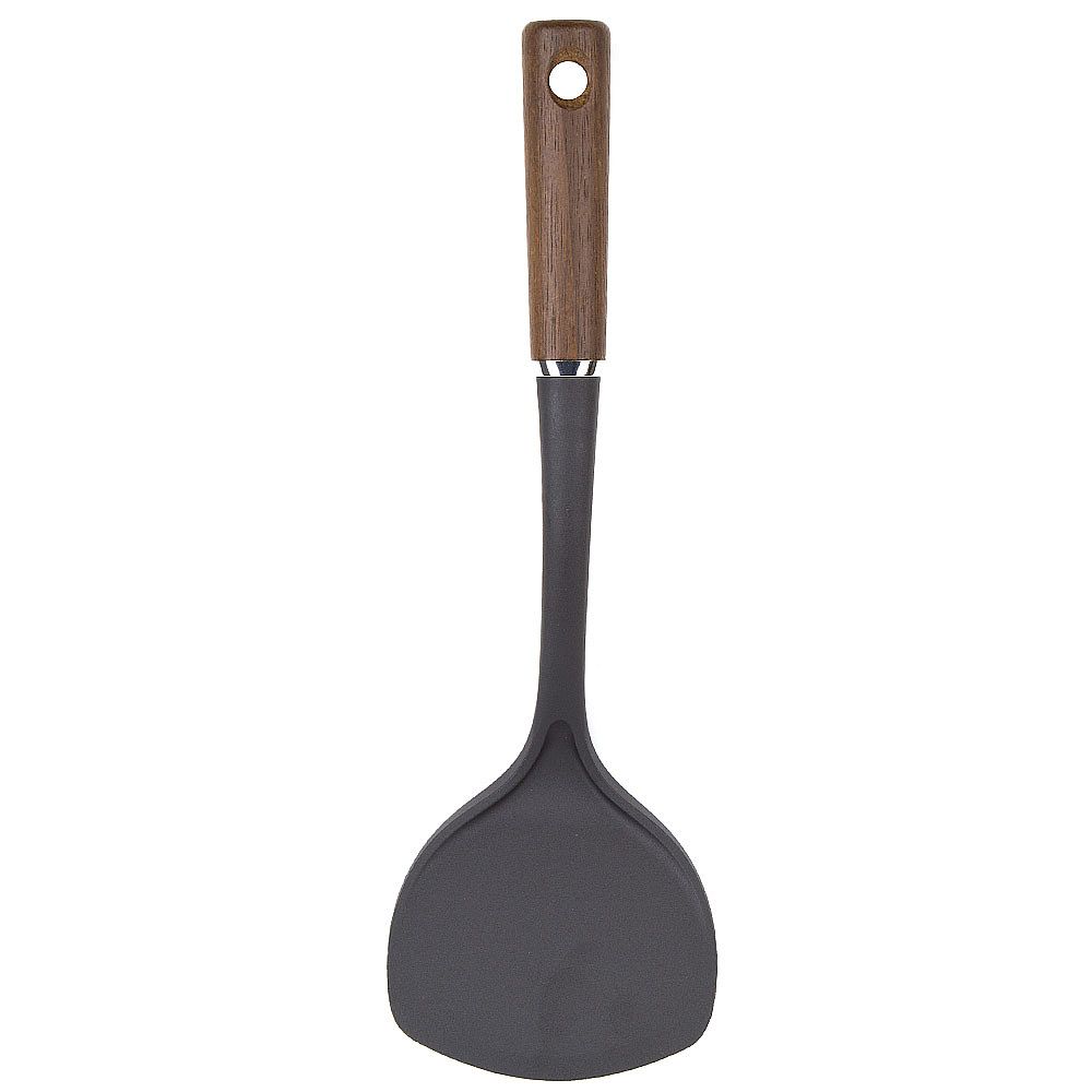 Лопатка поварская "Wood" 35*11*2см. (нейлон, обработанный бук) (упаковочный пакет)