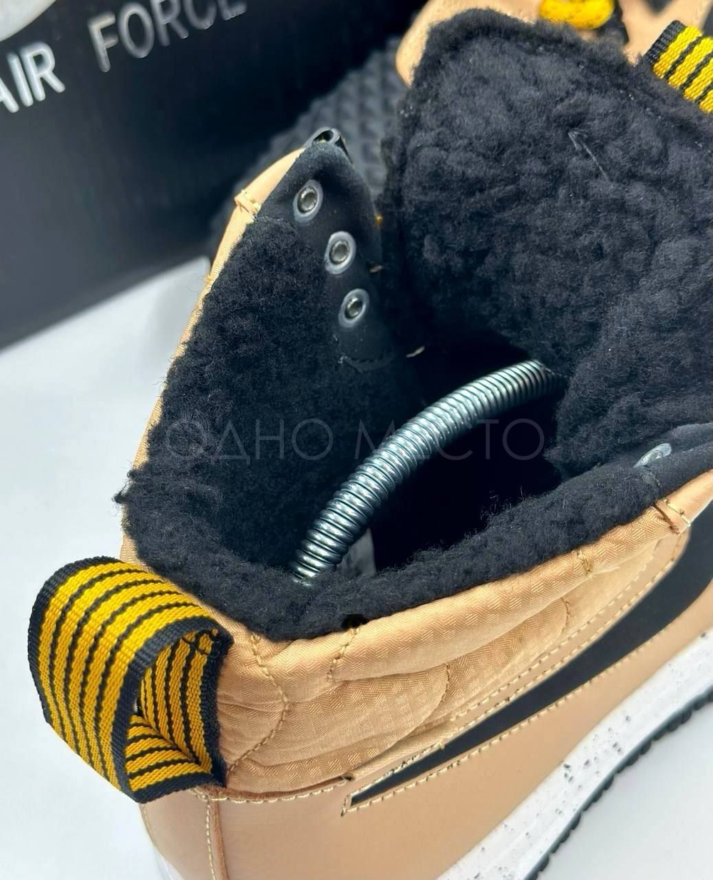 Nike Lunar Force 1 Duckboot с мехом