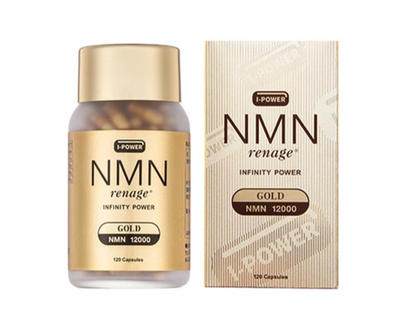 Комплекс нутриентов омолаживающий с никотинамидом 30 капсул на 15 дней 200 г NMN I-POWER Renage Gold 12000