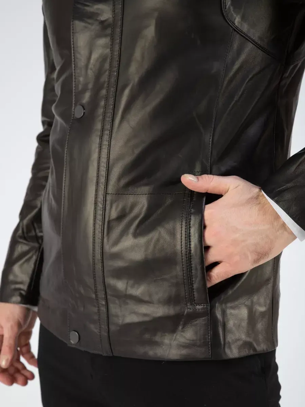 Кожаная куртка демисезонная Турция