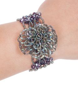 Y-BB032 Браслет из бисера и бусин «Кружево»