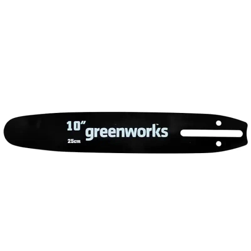 Шина Greenworks 25 см 2949207 для цепной пилы Greenworks GD40TCS 40V